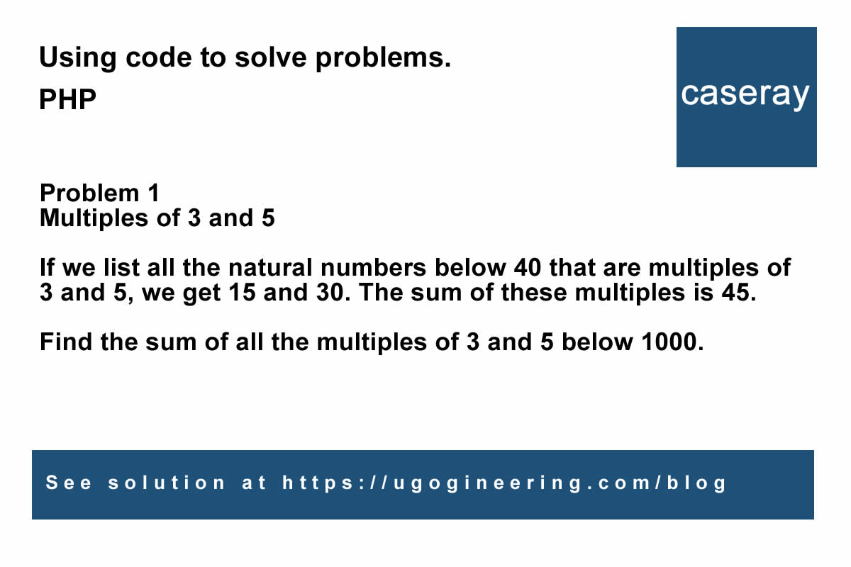 Sum of multiples of 3 and 5